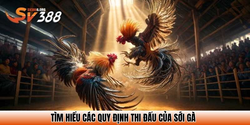 Tìm hiểu các quy định thi đấu của sới gà