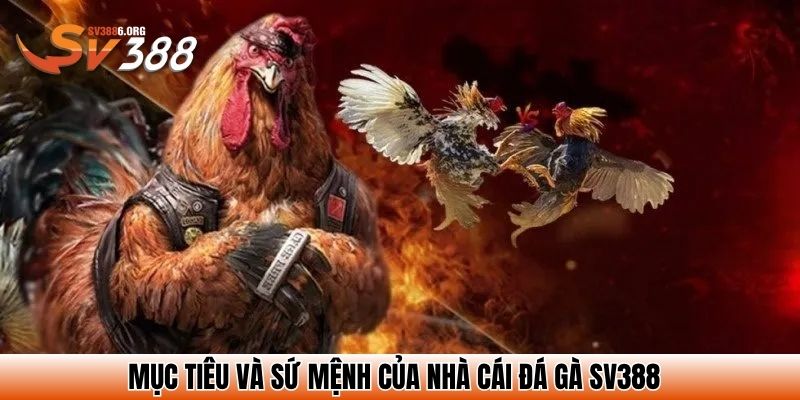 Trang Chủ SV388 - Link Đăng Ký Đăng Nhập 2025 - Nhà Cái Đá Gà Đẳng Cấp 20 Mục tiêu và sứ mệnh của nhà cái đá gà SV388